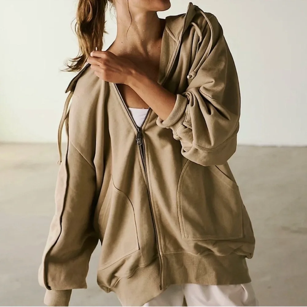 FreePeople WE THE FREE: Camden Zip-Up Hoodie….NWT - Picture 2 of 16